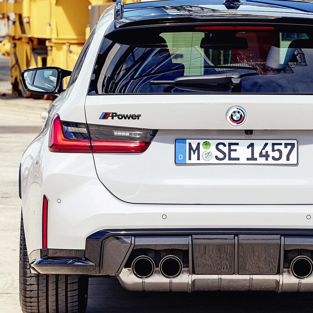 BMW M Power bagažinės emblema
