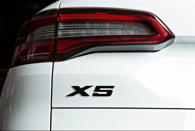 BMW Bagažinės Emblema X5 Glossy Black Juoda