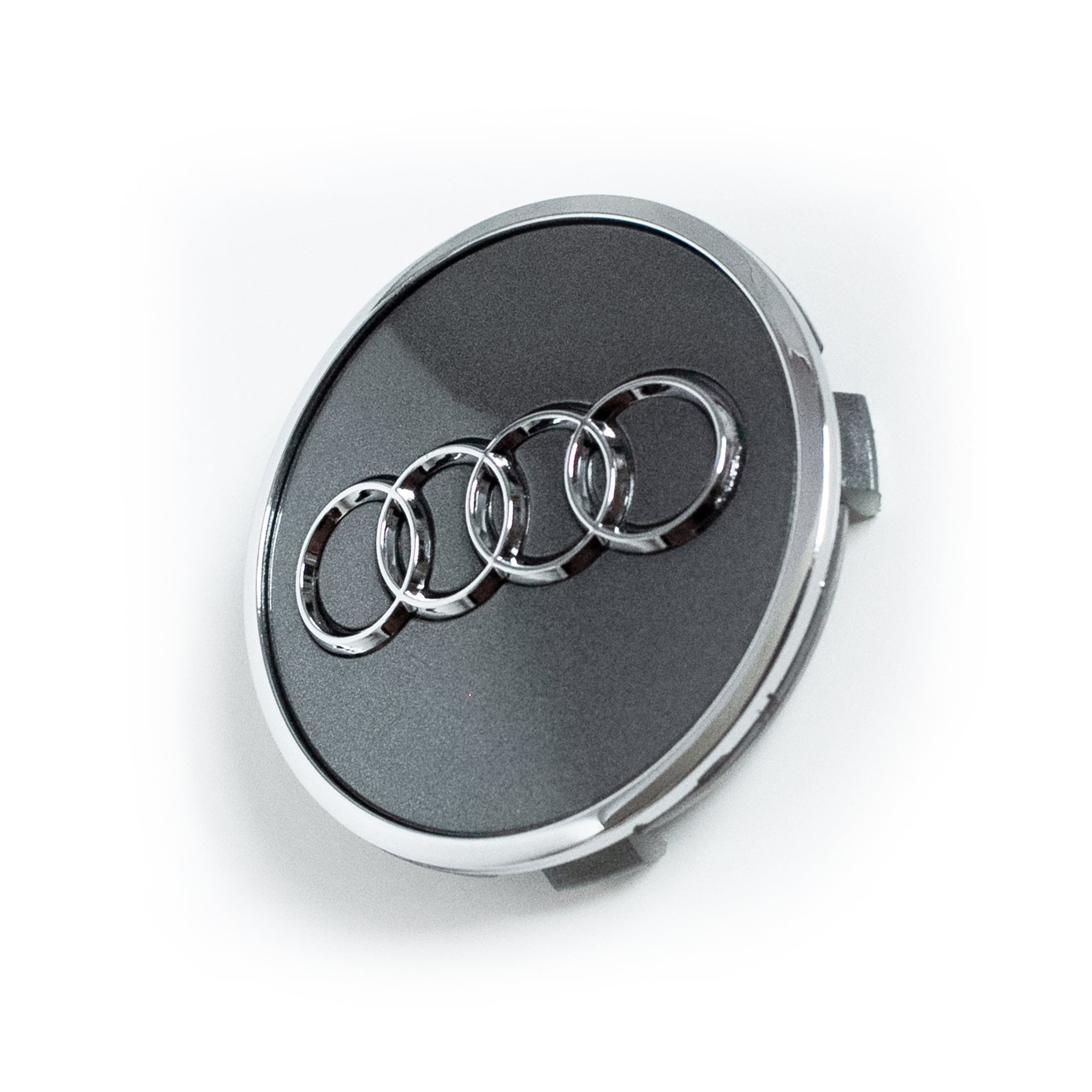 Audi ratlankių dangteliai 69mm pilkos spalvos kaip originalūs