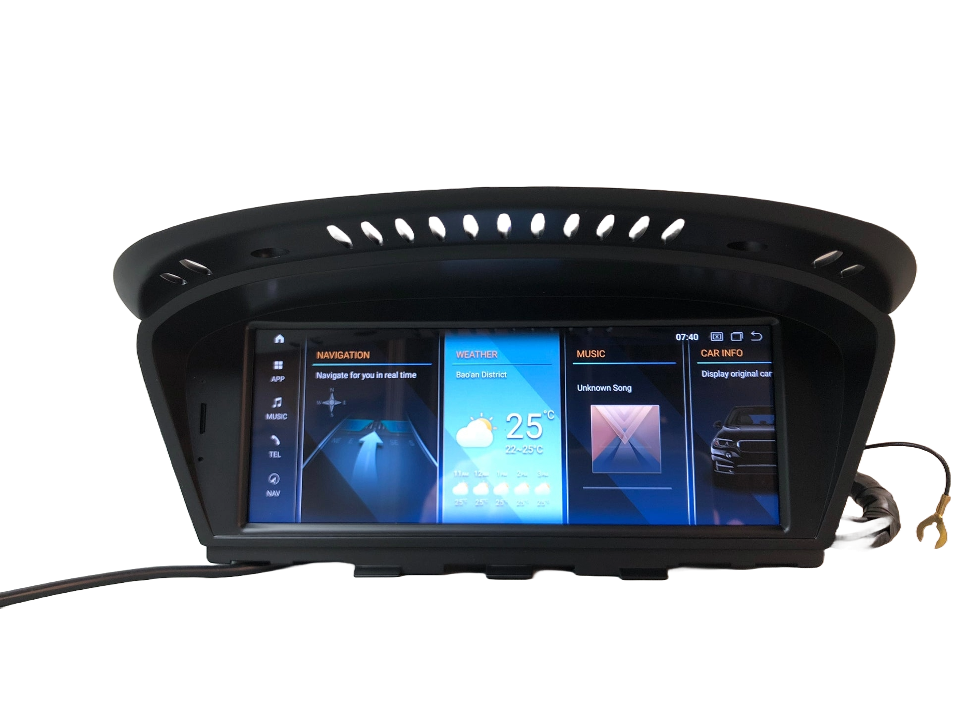 BMW E60 E61 E62 E63 M5 E90 E91 E92 E93 M3 Android Multimedija