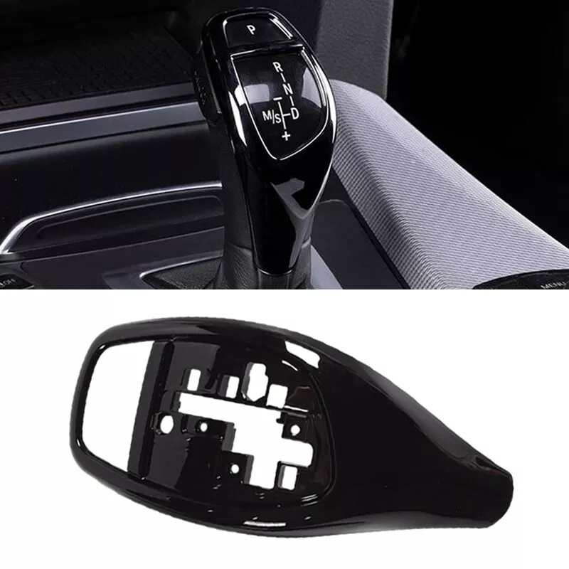 BMW E F G Serijos automatines sport pavaru svirties plastmasė apdaila juodos glossy black spalvos