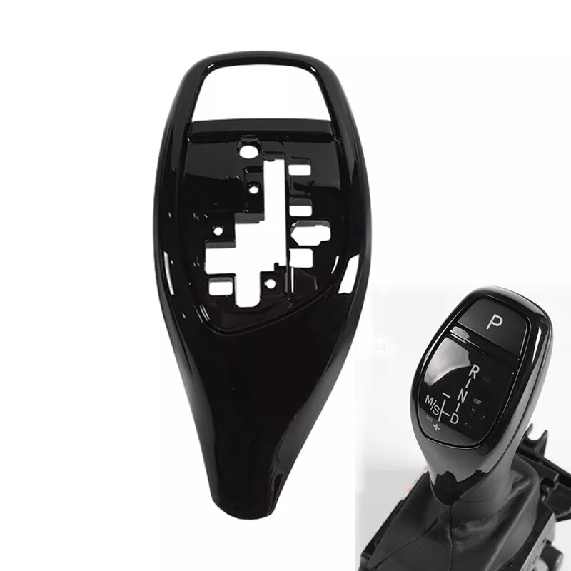 BMW E F G Serijos automatines sport pavaru svirties plastmasė apdaila juodos glossy black spalvos pavyzdys