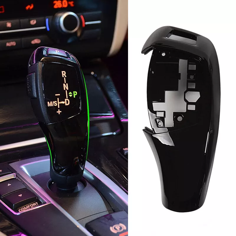 BMW E F G Serijos automatines pavaru svirties plastmasė apdaila juodos glossy black spalvos
