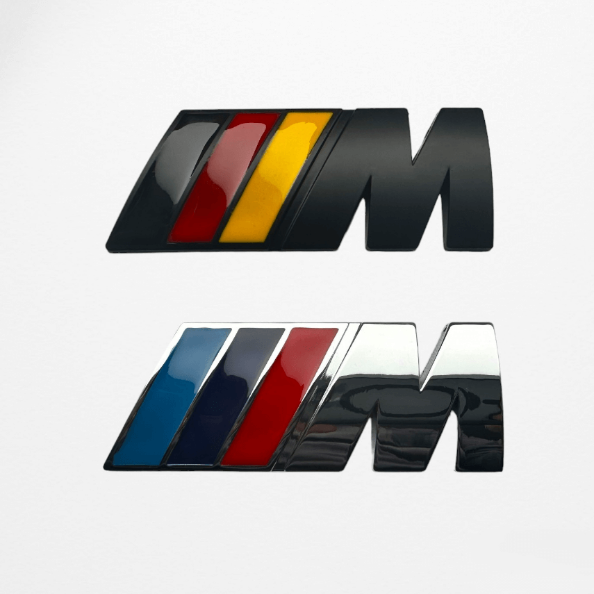 BMW M Grotelių emblema juoda arba sidabrinė