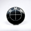 BMW Emblema Juoda Juoda ant kapoto bei bagažinės 74mm 78mm 82mm