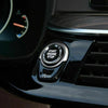 BMW Kristalinis variklio užvedimo mygtuko dangtelis juodos spalvos F serijai
