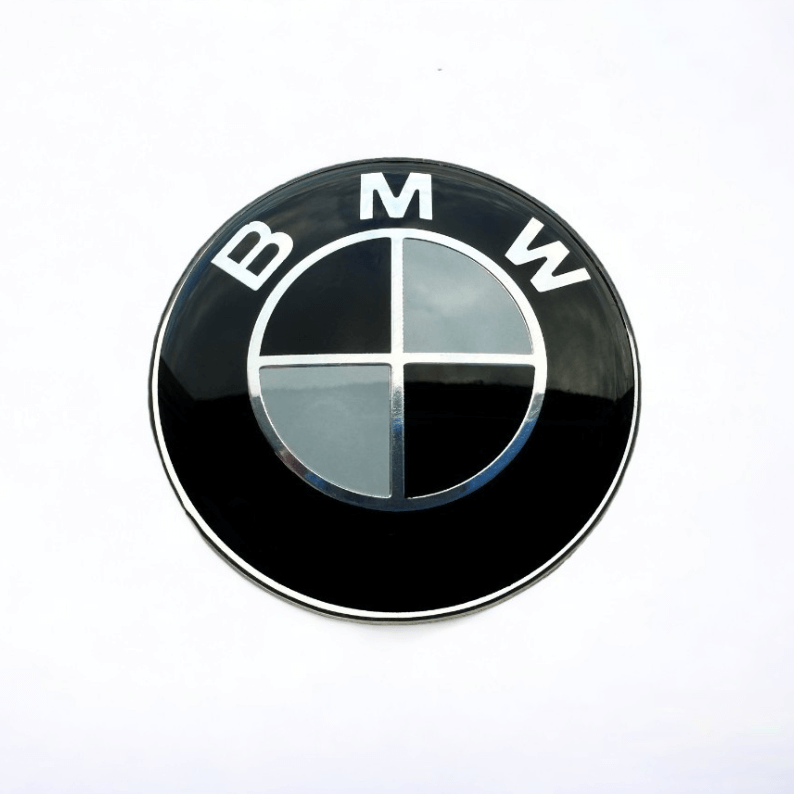 BMW Vairo Emblema Juoda Balta 45mm