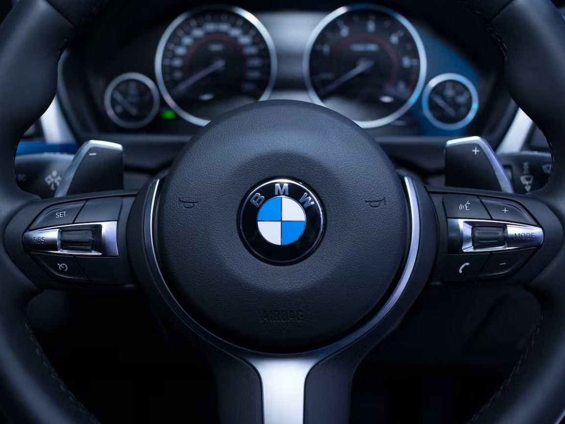 BMW Vairo Emblema 45mm Mėlyna Balta